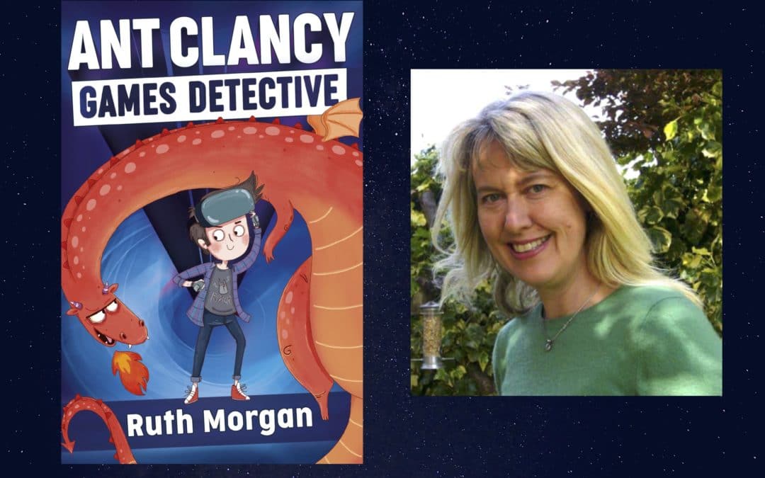 Author reading: Ant Clancy Games Detective by Ruth Morgan