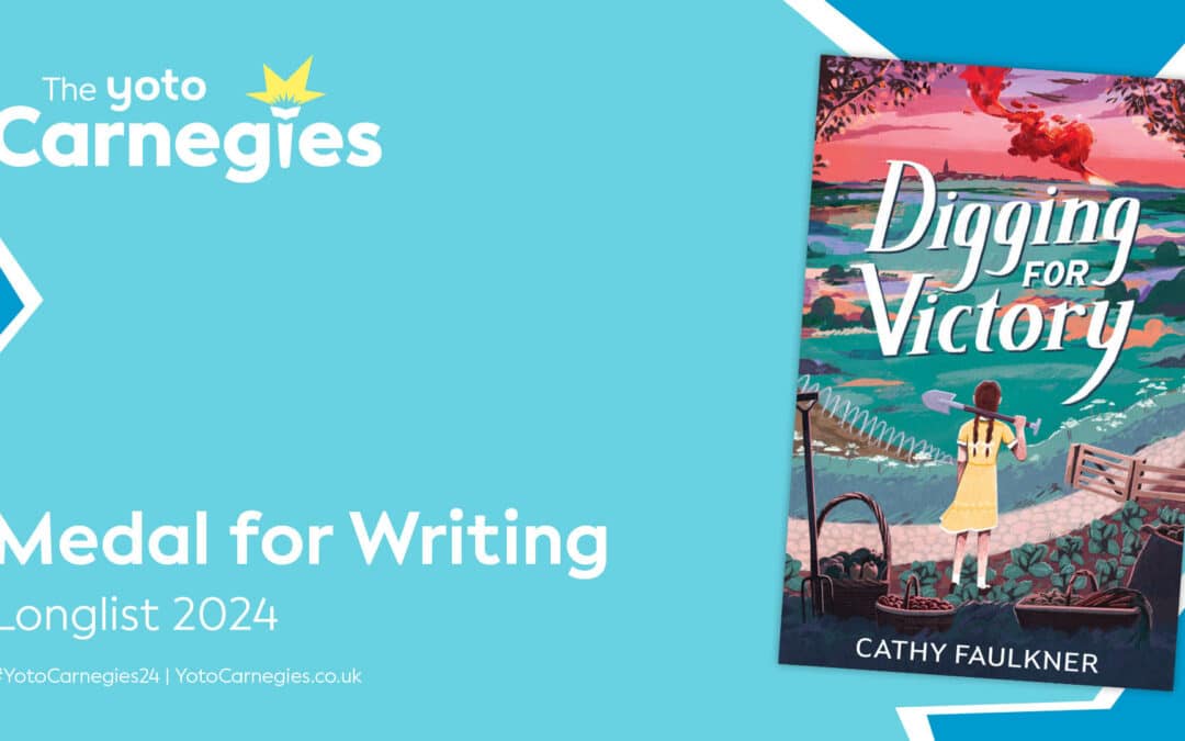 Digging for Victory longlisted for the 2024 Yoto Carnegie Medal for Writing